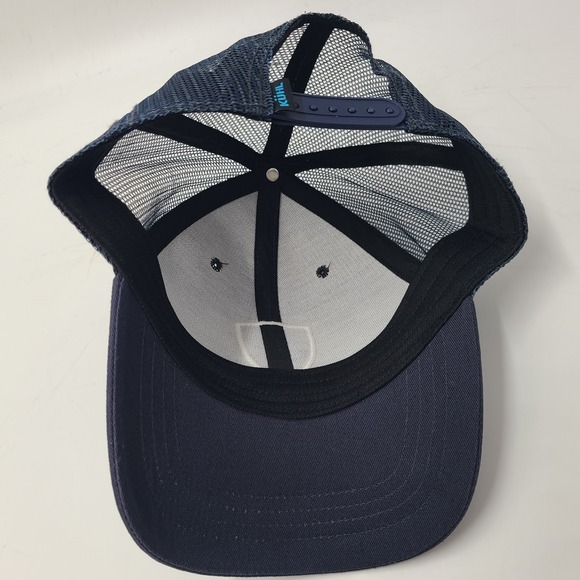 Kuhl Hat Snapback Trucker Mesh Mountains Hiking Blue Men Outdoors Casual Wear - Picture 9 of 12